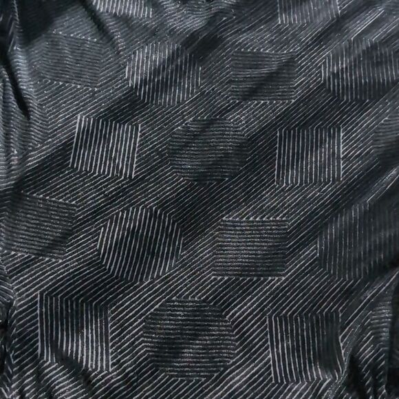 & other stories Black burnout silk velvet blouse size 8 devore - Picture 8 of 8